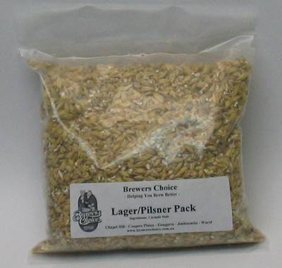 Lager and Pilsner Grain Pack