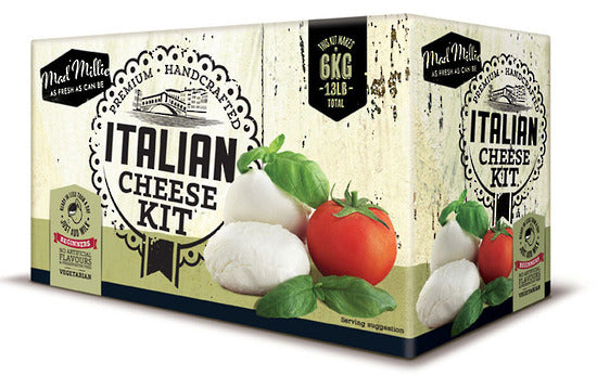 Mad Millies Beginners Italian Home Cheese Making Kit