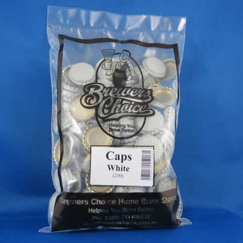 Caps Crown Seals White 250