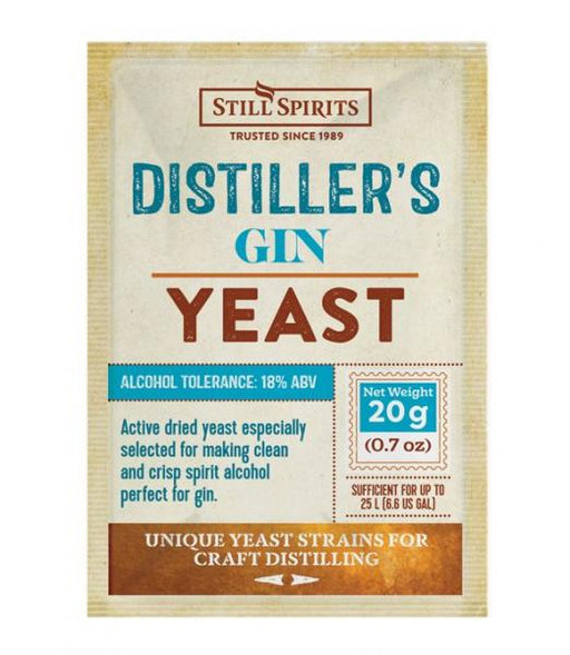 SS Distiller's Yeast Gin 20g