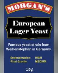 Morgans European Lager Yeast